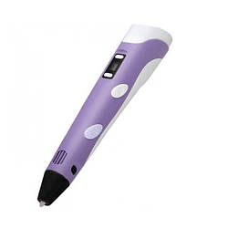 3D ручка з дисплеєм MY CRAFT 7711, фіолетова