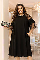 Сукня міді ошатне БАТАЛ, фото 2