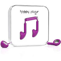 Проводные наушники-вкладиши Happy Plugs Headphones Earbud, Purple
