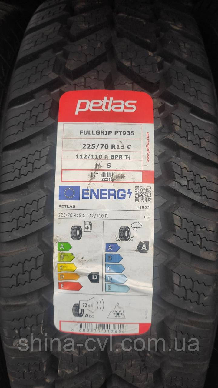 Нові зимові вантажні шини 225/70 R15C 112/110S R 8PR T PETLAS FULLGRIP PT935