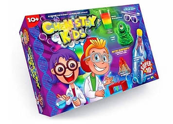 Набір для дослідів "Chemistry Kids" №CHK-01-01U,02U,03U,04U/Danko Toys/(4)