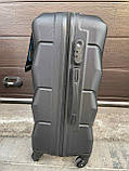 Дорожній чемодан ВЕЛИКИЙ Дорожня сумка 97л carbon 147 Валіза на 4х колесах БОЛЬШАЯ Сумка дорожная на колесах, фото 8