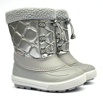Дитячі зимові чоботи Demar Furry 2 Light Silver 1533 NE р.30-31 сірі Демар Фурі 2 Лайт Сілвер