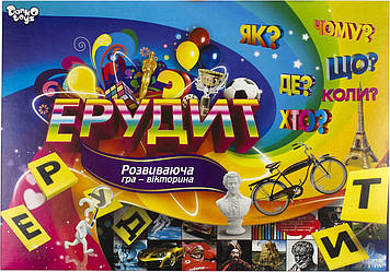 Гра "Ерудит" мал.,укр.,DTG26-U "DankoToys" (20)