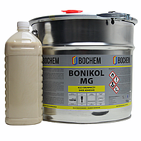 Клей BONIKOL MG 1л (резиновый) на основе натурального каучука для склеивания тканей, резины, кожи