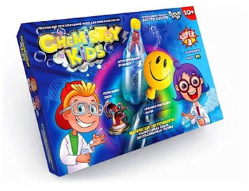 Набір для дослідів "Chemistry Kids" №CHK-02-01U,02U,03U,04U/Danko Toys/(8)