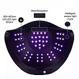 Професійна лампа UV/LED SUN BQ V-11 для сушіння гель-лаку, 180 Вт., фото 6