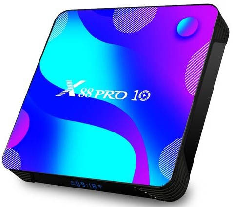 ТВ-приставка Rockchip X88 Pro 10, 4GB RAM, ROM 64GB, фото 1