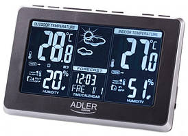 Метеостанція Adler AD 1175, чорна