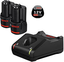 Акумулятор Li-ion Bosch GBA + зарядний пристрій GAL 12V-40 (12 В, 2 А*год) (1600A019R8)