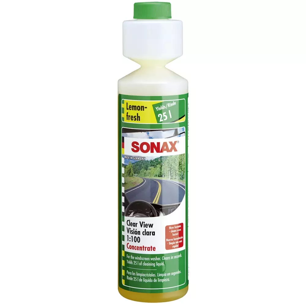 Концентрат омивача скла літній 1:100 250 мл SONAX - Lemon Fresh (373141), фото 1