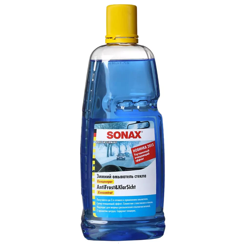 Концентрат омивача скла зимовий -70 °C 1 л SONAX Antifrost+Klarsicht Konzentrat (332300)
