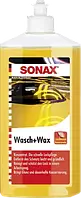 Шампунь для мойки автомобиля с воском 500 мл SONAX Wasch+Wax (313200)