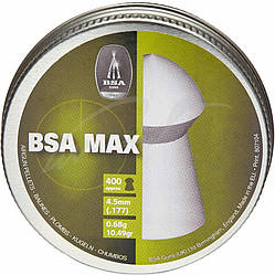 Кулі BSA Max 0,68 (400 шт.) 4,5 мм