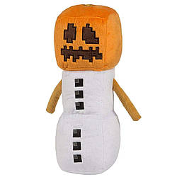 М'яка іграшка Minecraft Snow Golem Сніговий Голем Майнкрафт 20 см