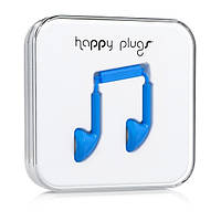 Проводные наушники-вкладиши Happy Plugs Headphones Earbud, Blue