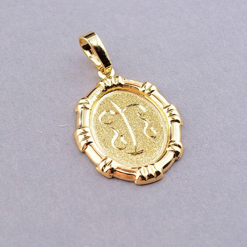 Кулон "Ваги" Xuping Jewelry позолота 18к