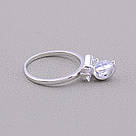 Каблучка з фіанітами родіеве покриття XUPING, фото 2