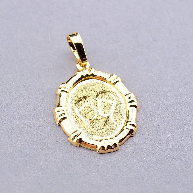 Кулон "Близнюки" Xuping Jewelry позолота 18к