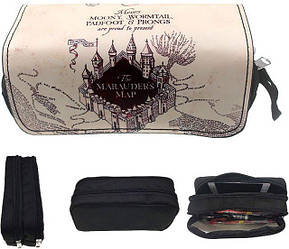 Пенал органайзер Гаррі Поттер Карта мародерів Marauder's Map Harry Potter  HP 50.100