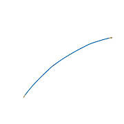 Кабель антени Samsung A31 A315F сервісний оригінал з розбірки