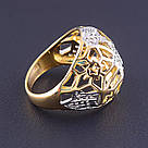 Каблучка біжутерія 'XUPING' (позолота/родій), фото 2