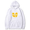 HOODIE Wu-Tang Clan чоловіча біла Худі з принтом Ву-Танг Толстовка ВуТанг Клан Кофта Ву Танг з капюшоном, фото 3