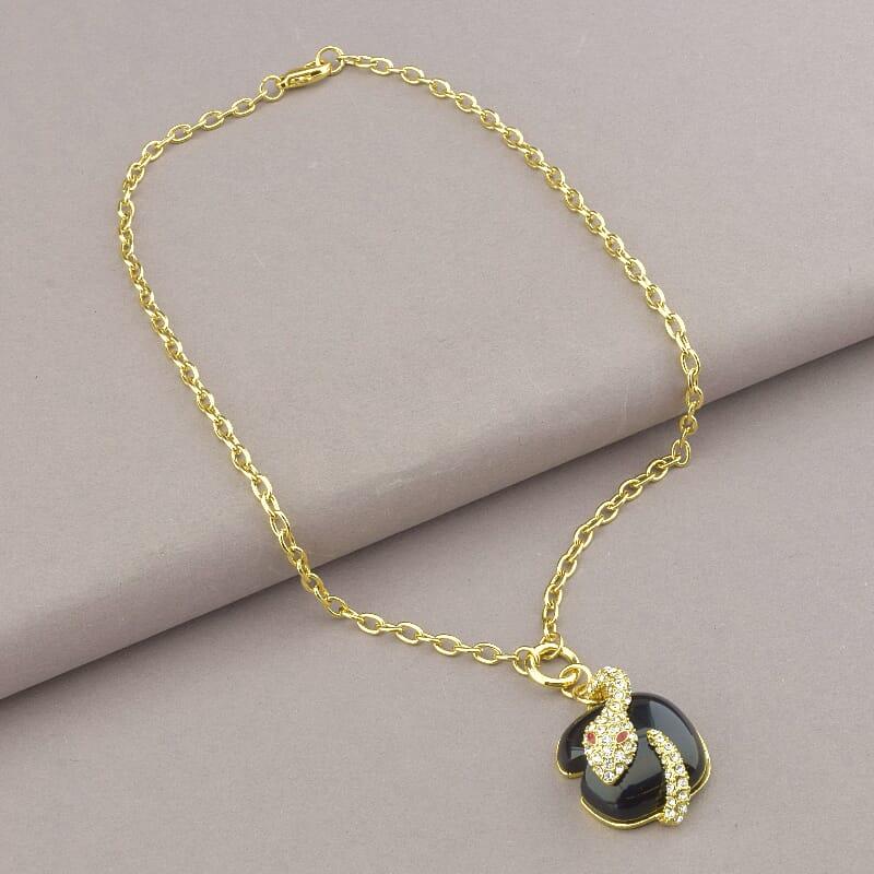 Підвіска біжутерія 'Abella' Сrystal 45 сантиметрів . (позолота 18к (лимонна)), фото 1