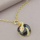 Підвіска біжутерія 'Abella' Сrystal 45 сантиметрів . (позолота 18к (лимонна)), фото 2