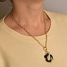 Підвіска біжутерія 'Abella' Сrystal 45 сантиметрів . (позолота 18к (лимонна)), фото 3