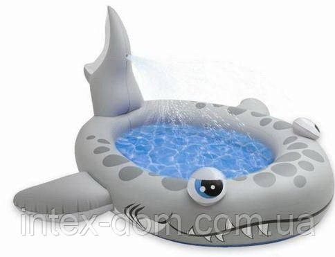 Дитячий надувний басейн "Акула" Intex 57433