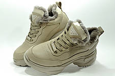 Модні зимові кросівки жіночі шкіряні Ditas, фото 2