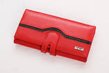 Жіночий шкіряний гаманець Alpe червоний 7167-5480, фото 2