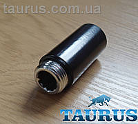Чёрные удлинители от 10 до 100 мм. Резьбовое соединение внутр. 1/2" - наружная 1/2". ThermoPulse Black 15