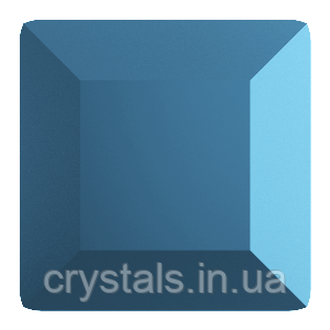 Стрази-квадрати Preciosa (Чехія) 6х6 мм Crystal Blue Flare