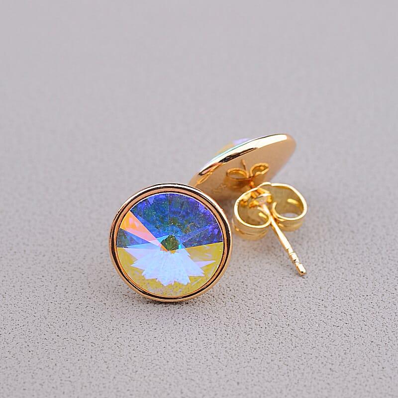 Сережки Swarovski 'XUPING' (позолота 18к)