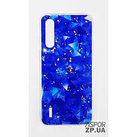 Чохол-накладка для Xiaomi Mi A3/CC9e прозорий з малюнком- Призма синя