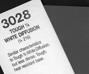 Cinegel Tough 1/4 White Diffusion (251)