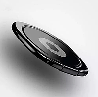 Кольцо держатель подставка металлическое попсокет popsoket popsockets для телефона смартфона KS360 Черный