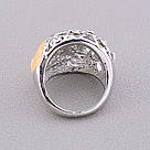 Каблучка на палец біжутерія Сrystal, фото 3