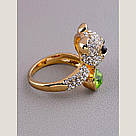 Каблучка на палец біжутерія Сrystal, фото 2