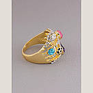 Каблучка на палец біжутерія Сrystal, фото 2