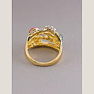 Каблучка на палец біжутерія Сrystal, фото 3