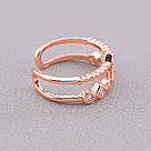 Каблучка біжутерія 'FJ' Сrystal Бижутерный сплав, фото 2