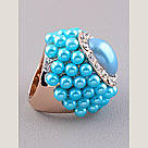 Каблучка на палец біжутерія Сrystal Fashion, фото 2