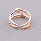 Каблучка біжутерія 'FJ' Сrystal Бижутерный сплав, фото 3