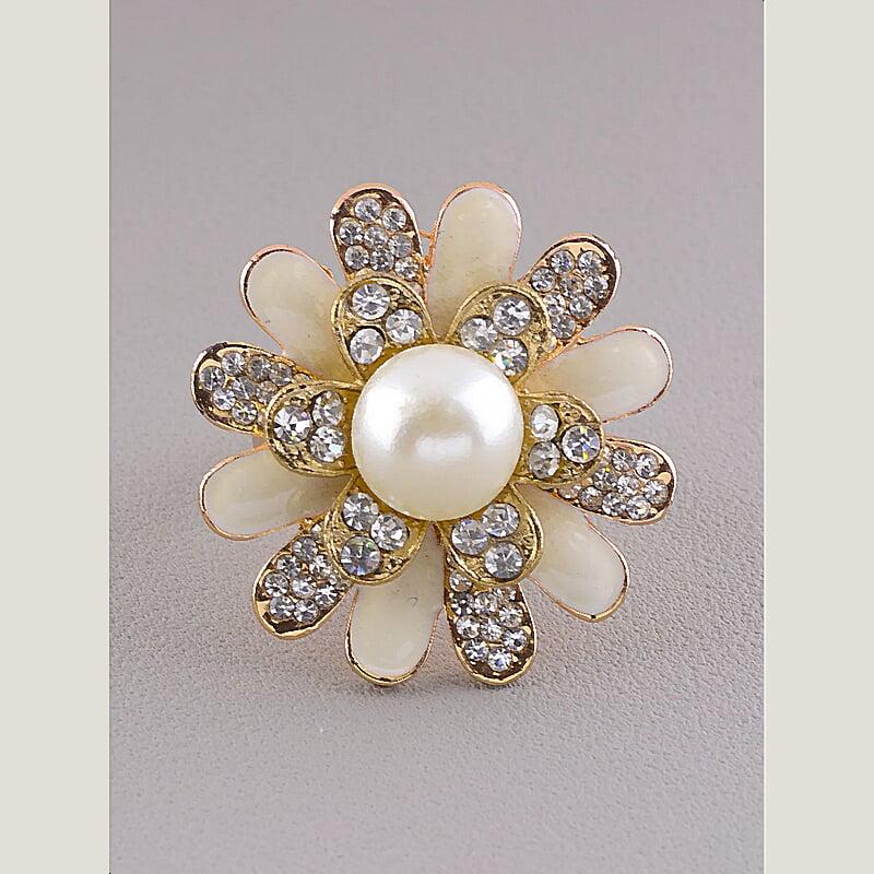 Каблучка на палец біжутерія Сrystal, фото 1