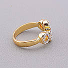 Каблучка на палец біжутерія Сrystal, фото 2