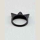 Каблучка на палец біжутерія Сrystal мм., фото 3