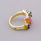 Каблучка на палец біжутерія Сrystal, фото 2